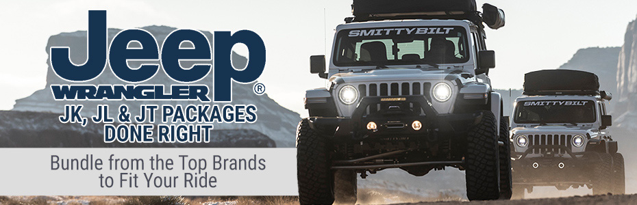 Jeep Big Tires, Rims, Wheels & Wheel Accessories | 4WD.com