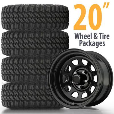 Genuine Packages 20 Inch Wheel and Tire Packages | 4WD.com