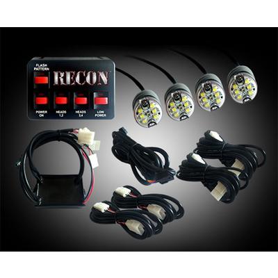 Recon LED Strobe Light Kit - 26419WH | 4WD.com
